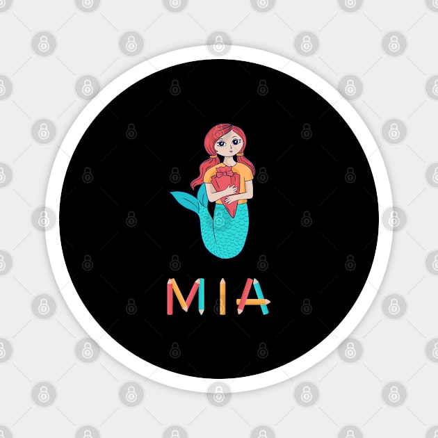 Einschulung Meerjungfrau Mia Magnet by DePit DeSign